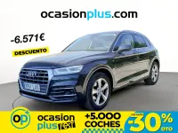 Usado Audi Q5 S-Line 163 CV (119 kW) 2020 Azul SUV