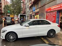 Usado Mercedes C220 170 CV (125 kW) 2015 Blanco Berlina