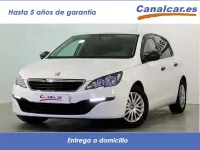 Usado Peugeot 308 Access 100 CV (73 kW) 2017 Blanco