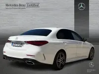Usado Mercedes C220 200 CV (147 kW) 2022 Blanco polar