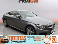 Usado Mercedes C220 170 CV (125 kW) 2018 Gris / plata Coupe