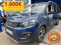 Usado Peugeot Rifter Active 100 CV (73 kW) 2020 Azul Monovolumen