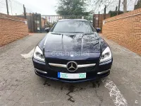 Usado Mercedes SLK250 204 CV (150 kW) 2012 Azul Descapotable