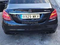 Usado Mercedes C200 136 CV (100 kW) 2017 Negro Berlina