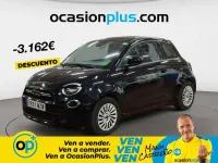Usado Fiat 500e Action 69 kW (95 CV) 2022 Negro Utilitario
