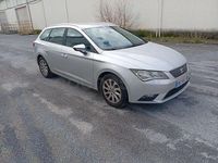 Usado Seat Leon Style 110 CV (80 kW) 2015 Gris / plata Familiar