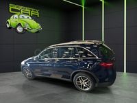 Usado Mercedes GLC220 AMG line 170 CV (125 kW) 2016 Azul SUV