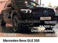 Usado Mercedes GLE350 333 CV (244 kW) 2022 Negro SUV
