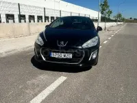 Usado Peugeot 308 CC Active 122 CV (89 kW) 2012 Negro Descapotable