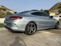 Usado Mercedes C250 AMG line 204 CV (150 kW) 2016 Gris / plata Coupe