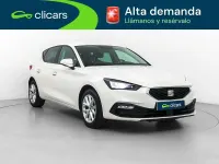 Usado Seat Leon Style 110 CV (80 kW) 2021 Blanco Utilitario
