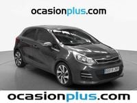 Usado Kia Rio 84 CV (61 kW) 2016 Negro Utilitario
