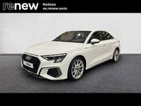 Usado Audi A3 S-Line 150 CV (110 kW) 2022 Blanco Berlina