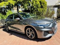 Usado Audi A3 S-Line 150 CV (110 kW) 2022 Gris / plata Berlina