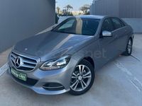 Usado Mercedes E220 Avantgarde 170 CV (125 kW) 2014 Gris / plata Berlina