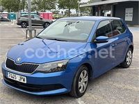 Brugt Skoda Fabia Ambition 60 HK (44 kW) 2016 Blå Sedan