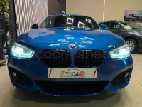 Usado BMW 118 170 CV (125 kW) 2015 Azul Utilitario