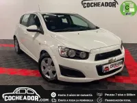 Usado Chevrolet Aveo LS 86 CV (63 kW) 2012 Blanco Berlina