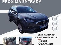 Usado Seat Tarraco Style 150 CV (110 kW) 2022 Gris / plata SUV