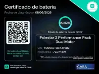 Usado Polestar 2 Performance 350 kW (476 CV) 2023 Gris Utilitario