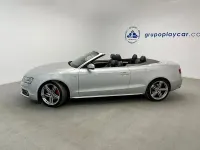 Usado Audi A5 Cabriolet 211 CV (155 kW) 2010 Gris / plata Descapotable