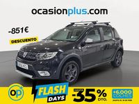 Usado Dacia Sandero Stepway 90 CV (66 kW) 2017 Negro SUV