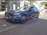 Usado Mercedes C220 170 CV (125 kW) 2018 Azul Familiar