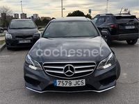 Usado Mercedes E220 Avantgarde 170 CV (125 kW) 2015 Gris / plata Berlina