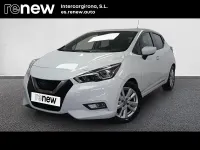Usado Nissan Micra N-Connecta 117 CV (86 kW) 2019 Blanco Utilitario