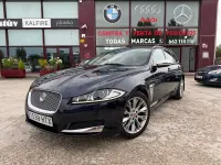 Usado Jaguar XF Premium Luxury 275 CV (202 kW) 2014 Azul Familiar