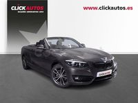 Usado BMW 218 Comfort Edition 136 CV (100 kW) 2021 Negro Descapotable