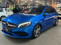 Usado Mercedes A200 AMG line 136 CV (100 kW) 2016 Azul Utilitario