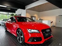 Usado Audi RS7 Sportback Exclusive 560 CV (411 kW) 2015 Rojo Utilitario