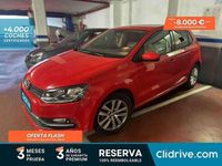Usado VW Polo Advance 90 CV (66 kW) 2015 Rojo Utilitario