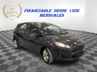 Usado Ford Fiesta Titanium 75 CV (55 kW) 2014 Azul Utilitario