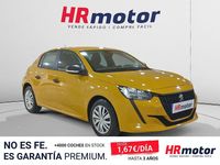 Usado Peugeot 208 75 CV (55 kW) 2022 Amarillo Utilitario