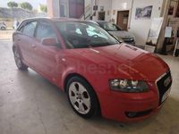 Käytetty Audi A3 Ambition 105 HP (77 kW) 2006 Punainen Viistoperä