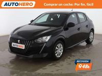 Usado Peugeot 208 Active 75 CV (55 kW) 2024 Negro Utilitario