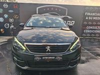 Usado Peugeot 308 SW Active 130 CV (95 kW) 2018 Negro Familiar