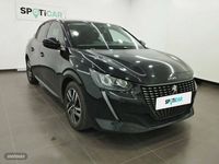 Usado Peugeot 208 Allure 102 CV (75 kW) 2022 Negro Utilitario