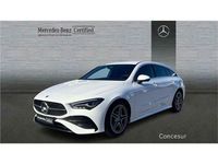 Usado Mercedes CLA250e AMG line 218 CV (160 kW) 2024 Blanco polar Coupe