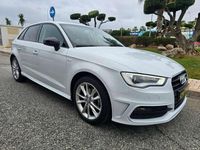 Usado Audi A3 Sportback S-Line 150 CV (110 kW) 2014 Blanco Utilitario