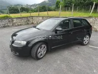 Usado Audi A3 Ambiente 140 CV (102 kW) 2007 Negro Utilitario