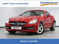 Usado Mercedes SLK250 204 CV (150 kW) 2011 Rojo Descapotable