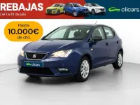 Usado Seat Ibiza Reference 75 CV (55 kW) 2017 Azul Utilitario