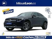 Usado Mercedes GLC300e 320 CV (235 kW) 2021 Azul Coupe