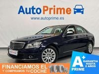 Usado Mercedes C200 Elegance 184 CV (135 kW) 2008 Azul Berlina