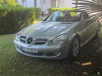 Usado Mercedes SLK200 163 CV (119 kW) 2004 Gris / plata Descapotable