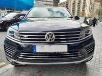 Usado VW Touareg R-line 262 CV (192 kW) 2017 Azul SUV