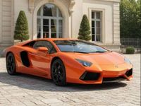 Usado Lamborghini Aventador 700 CV (514 kW) 2015 Naranja Coupe